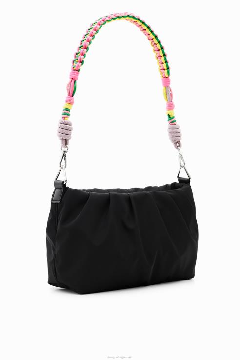 אבזר il Desigual נשים תיק crossbody בגודל בינוני עם רצועת טרקים 428JD539