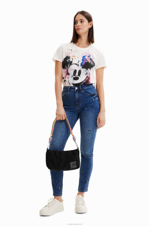 אבזר il Desigual נשים תיק crossbody בגודל בינוני עם רצועת טרקים 428JD539