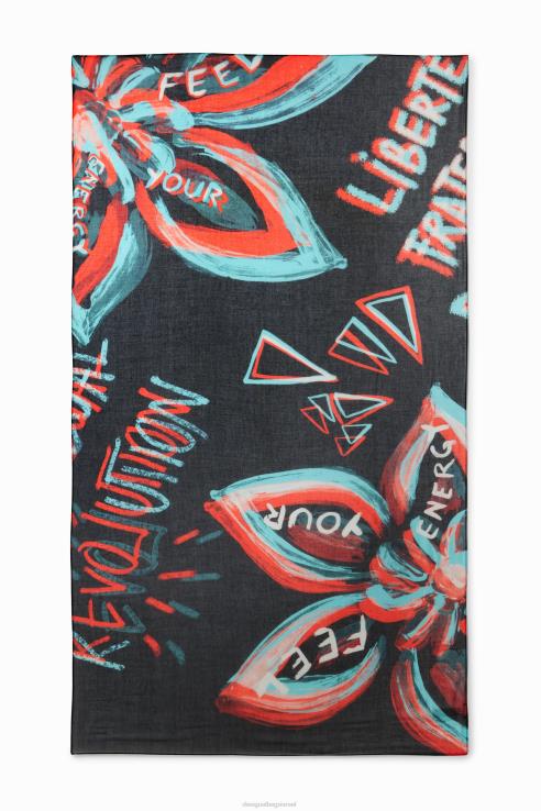 אבזר il Desigual נשים foulard 428JD1458